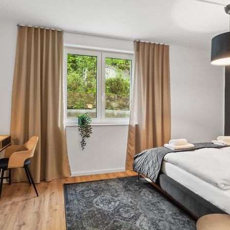 Deluxe Apartment In Bielefeld City Mit Parkplatz Und Terrasse Exterior foto