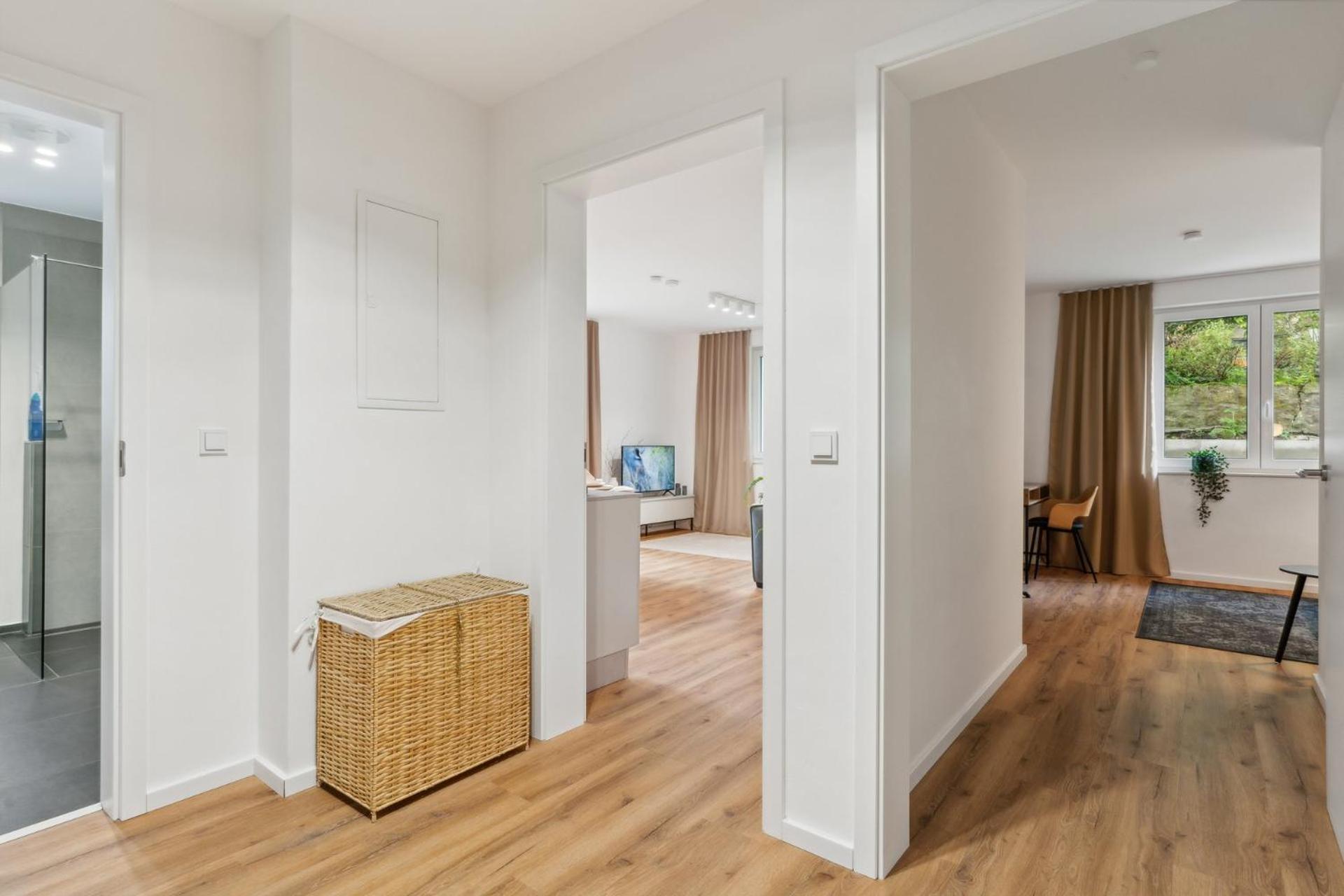 Deluxe Apartment In Bielefeld City Mit Parkplatz Und Terrasse Exterior foto