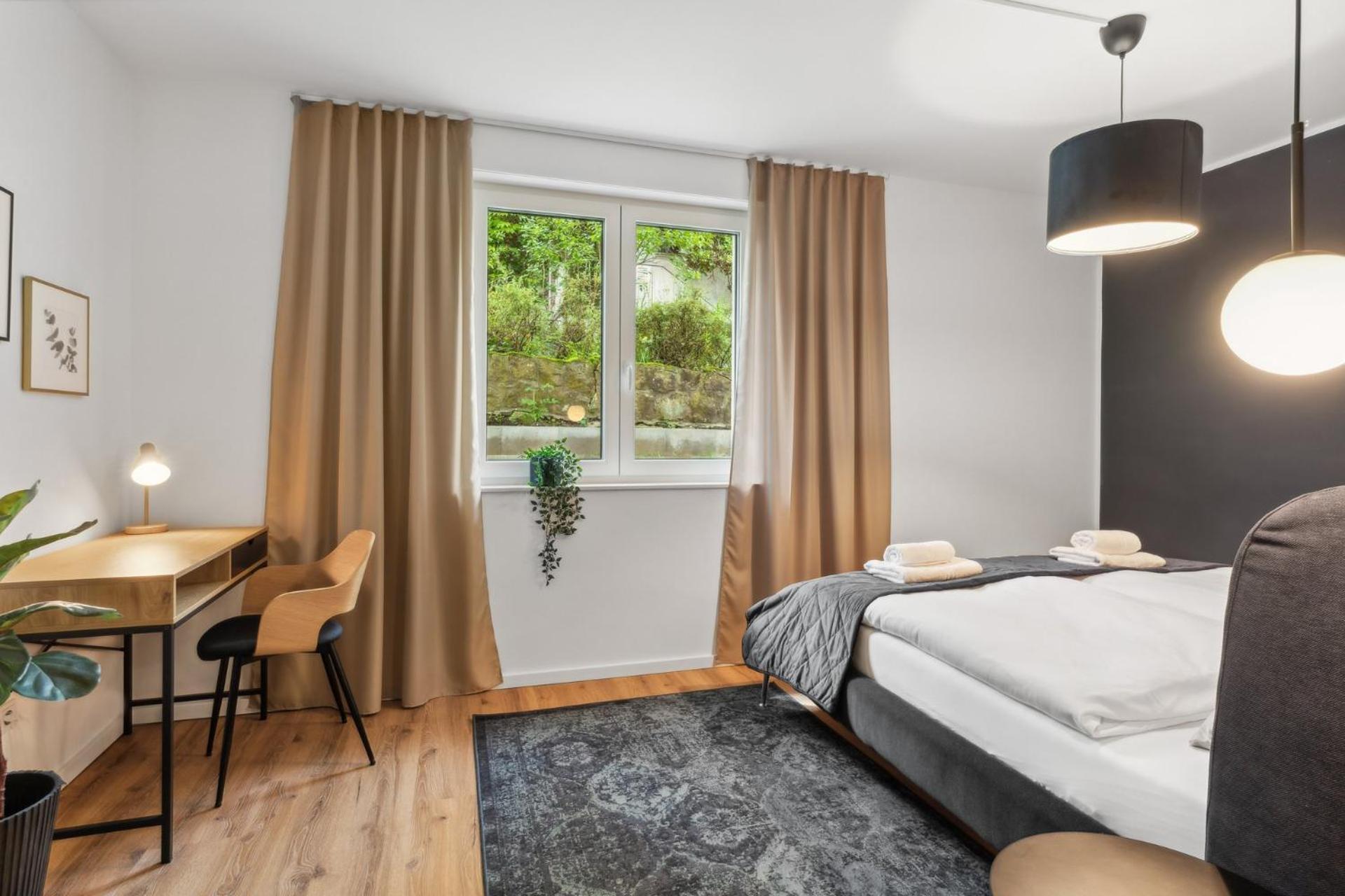 Deluxe Apartment In Bielefeld City Mit Parkplatz Und Terrasse Exterior foto